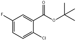 tert-Butyl 2-chloro-5-fluorobenzoate Structure