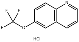 6-(TRIFLUOROMETHOXY)QUINOLINE HCL,1215206-34-0,结构式