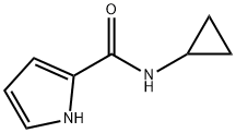 N-Cyclopropyl-1H-pyrrole-2-carboxamide Structure