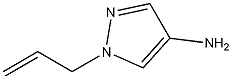 4-氨基-1-烯丙基吡唑,1215905-54-6,结构式