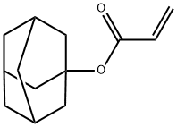 1-金刚烷丙烯酸酯,121601-93-2,结构式