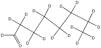 正辛醛-D16, 1219794-66-7, 结构式