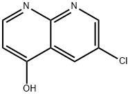 6-Chloro-4-hydroxy-[1,8]naphthyridine 结构式