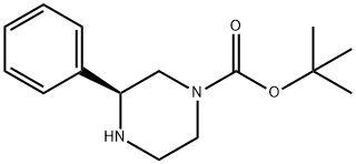 S-4-Boc-2-phenylpiperazine Structure