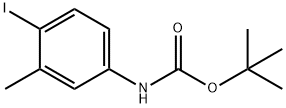 N-BOC 4-IODO-3-METHYLANILINE, 1221793-58-3, 结构式
