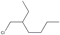 Hexane, 1-chloro-2-ethyl-, 1230-40-6, 结构式