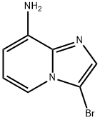 3-溴咪唑并[1,2-A]吡啶-8-胺, 1232431-81-0, 结构式