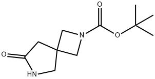 tert-butyl 7-oxo-2,6-diazaspiro[3.4]octane-2-carboxylate Struktur