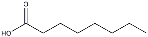 Octanoic acid Struktur
