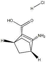 (1R,2S,3R,4S)-3-aminobicyclo[2.2.1]hept-5-ene-2-carboxylic acid hydrochloride Structure