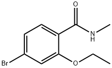 4-Bromo-2-ethoxy-N-methylbenzamide Structure