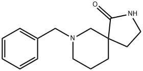 7-benzyl-2,7-diazaspiro[4.5]decan-1-one Structure