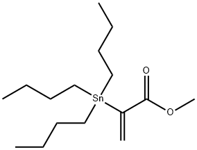 2-(Tributylstannyl)acrylic Acid Methyl Ester Structure