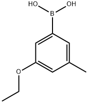 3-Ethoxy-5-methylphenylboronic acid Struktur