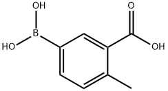 5-Borono-2-methylbenzoic acid Structure