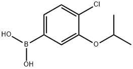 4-Chloro-3-isopropoxyphenylboronic acid Structure
