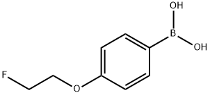 4-(2-Fluoroethoxy)phenylboronic acid Structure