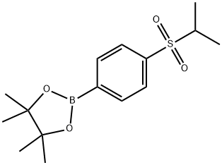 2-(4-(Isopropylsulfonyl)phenyl)-4,4,5,5-tetramethyl-1,3,2-dioxaborolane|4-异丙基磺酰基苯硼酸频那醇酯