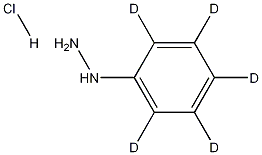 苯肼D5, 125687-18-5, 结构式