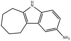 吲哚(2,3-B)环庚烯-2-氨 结构式