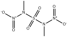 N,N'-Dimethyl-N,N'-dinitro-sulfamide Structure
