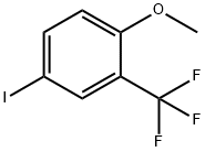 4-碘-1-甲氧基-2-(三氟甲基)苯,1261761-96-9,结构式