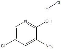 3-アミノ-5-クロロピリジン-2-オール塩酸塩 化学構造式