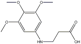 N-(3,4,5-trimethoxyphenyl)-.beta.-Alanine