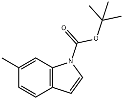 1-BOC-6-methylindole Structure