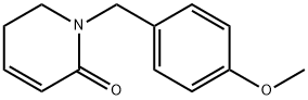 1-(4-甲氧基苄基)-5,6-二氢吡啶-2(1H)-酮 结构式
