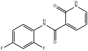N-(2,4-difluorophenyl)-2-hydroxy-3-pyridine-carboxamide Structure