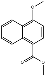 methyl 4-methoxy-1-naphthoate Struktur