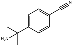 4-(2-aminopropan-2-yl)benzonitrile Structure
