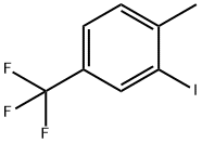 2-IODO-1-METHYL-4-(TRIFLUOROMETHYL)BENZENE, 13055-62-4, 结构式
