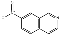 7-ニトロイソキノリン 化学構造式