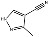 3-Methyl-4-cyanopyrazole, 131661-41-1, 结构式
