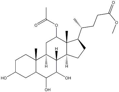 12-(Acetyloxy)-3,6,7-trihydroxycholan-24-oic acid methyl ester|12-(乙酰氧基)-3,6,7-三羟基胆烷-24-酸甲酯
