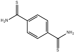 ベンゼン-1,4-ジチオカルボキサミド 化学構造式
