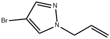 4-溴-1-烯丙基吡唑,13369-72-7,结构式
