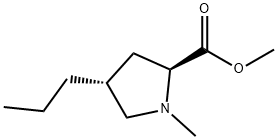 (4R)-1-Methyl-4-propyl-L-proline Methyl Ester Struktur