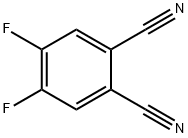 4,5-ジフルオロフタロニトリル 化学構造式