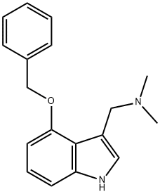 4-Benzyloxygramine Structure