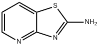 チアゾロ[4,5-B]ピリジン-2-アミン 化学構造式