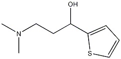 3-(DIMETHYLAMINO)-1-(THIOPHEN-2-YL)PROPAN-1-OL 结构式