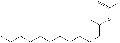 2-Acetoxytridecane 结构式