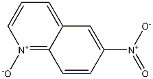 Quinoline, 6-nitro-, 1-oxide Structure