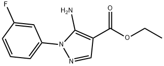 ethyl 5-amino-1-(3-fluorophenyl)-1H-pyrazole-4-carboxylate