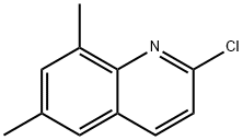 2-Chloro-6,8-dimethylquinoline Structure