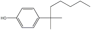p-tert-Octylphenol Struktur