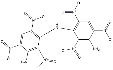 N-(3-Amino-2,4,6-trinitrophenyl)-2,4,6-trinitro-1,3-benzenediamine Structure